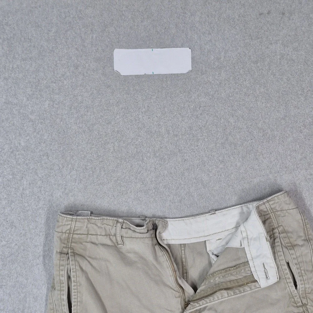 Levi's Men Shorts 34 Khaki Cargo Twill Outdoor Pockets Mid Rise 9